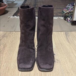 Sam Edelman Brown Suede Ankle Boots